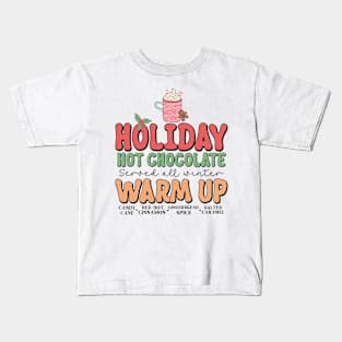 Holiday Hot Chocolate Kids T-Shirt